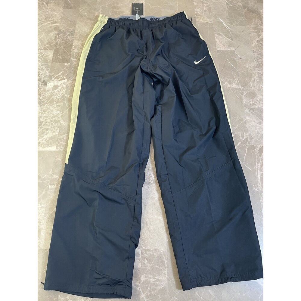 NIKE STORM-FIT WATERPROOF RAIN TRAINING PANTS MENS BLACK/GOLD XL
